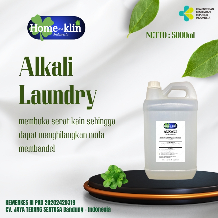 ALKALI / ALKALITE laundry pencuci pembersih pakaian laundry 5000ml / 5 Liter