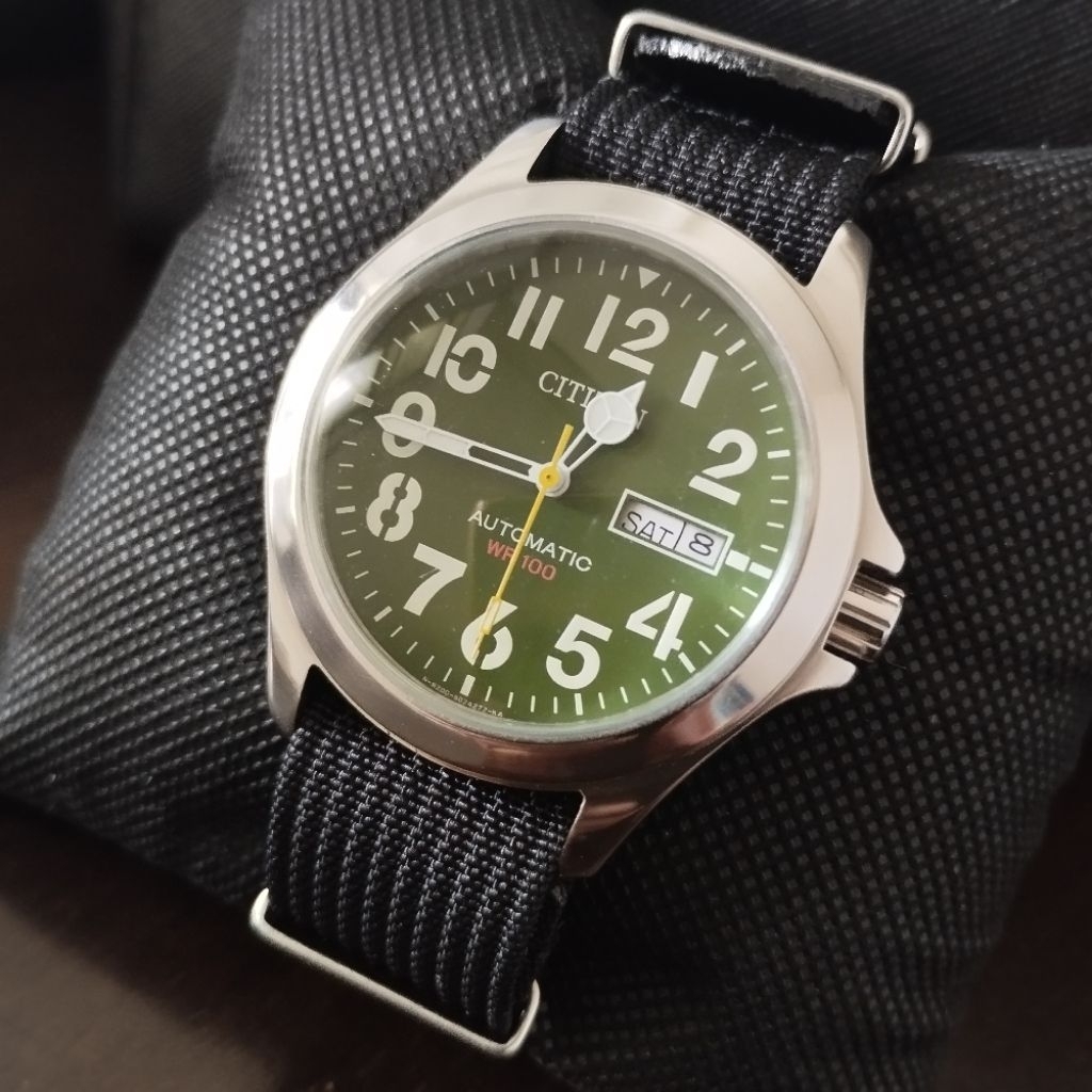 Jam Citizen Automatic Green Military