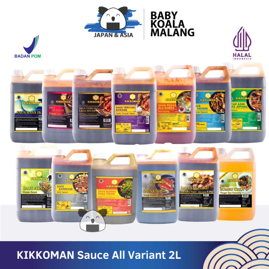 

KIKKOMAN Gochujang Sauce 2,2 Kg Halal- BKM