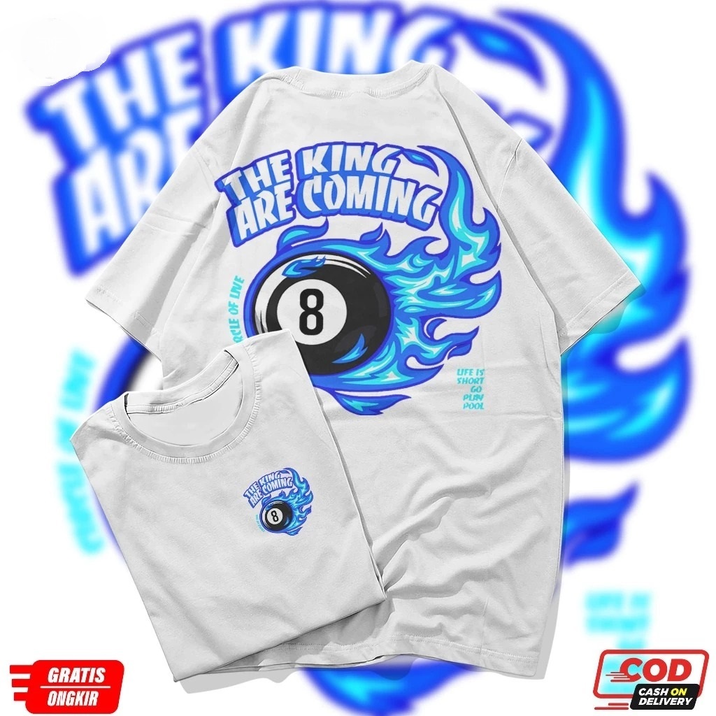 KAOS  Billiard 8 Ball Pool KAOS DISTRO Billiard 8 Ball Pool KAOS PRIA WANITA