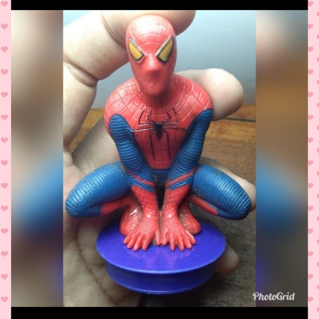 figure spiderman mainan spiderman pajangan spiderman