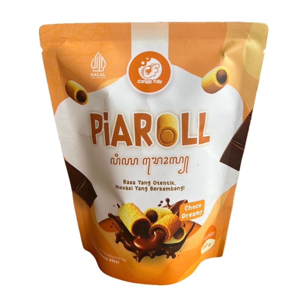 

Canggi Fully Pia Roll Cocho Dreamy Filling Cokelat 60g
