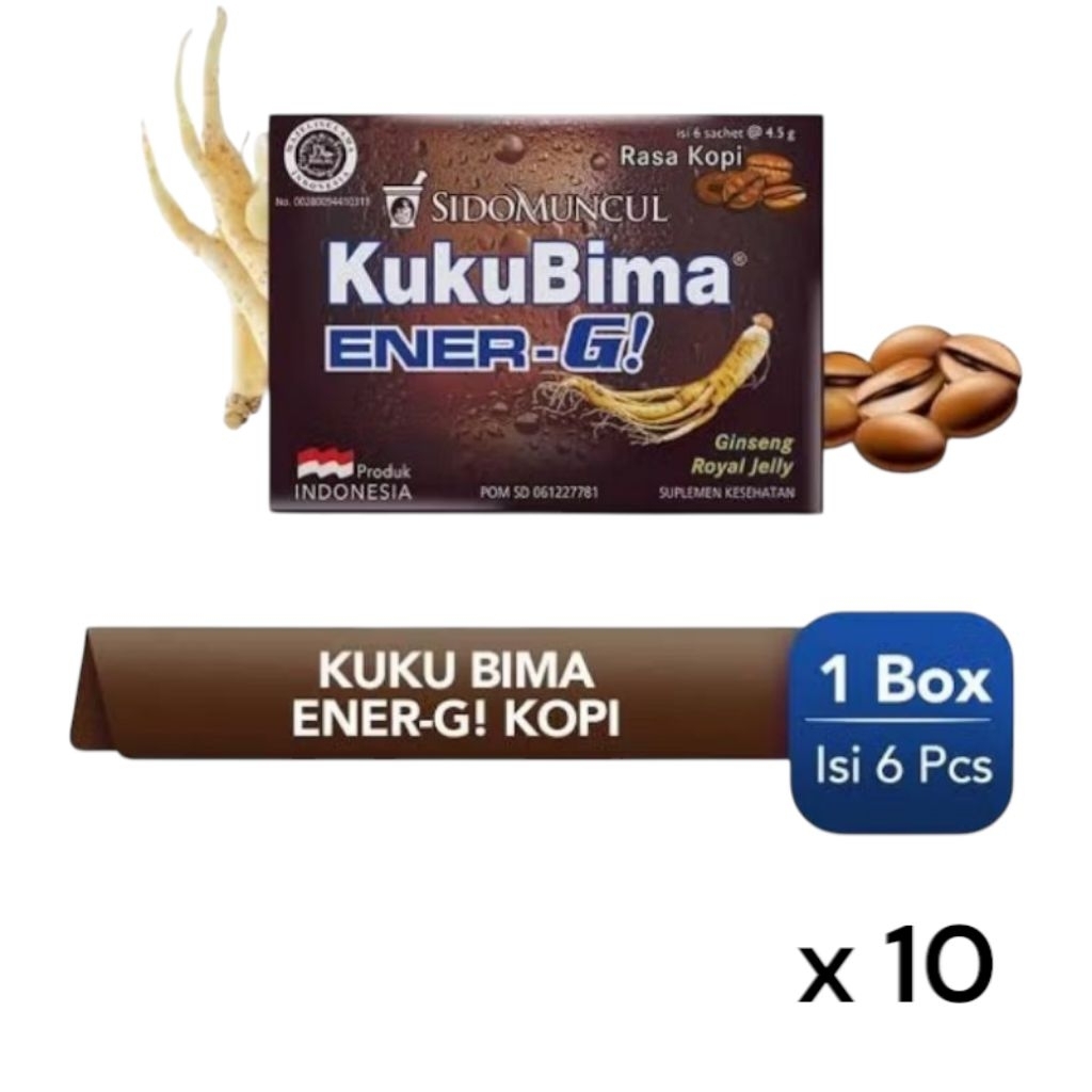 

Kuku Bima Kopi 1 Slop 60 sachet