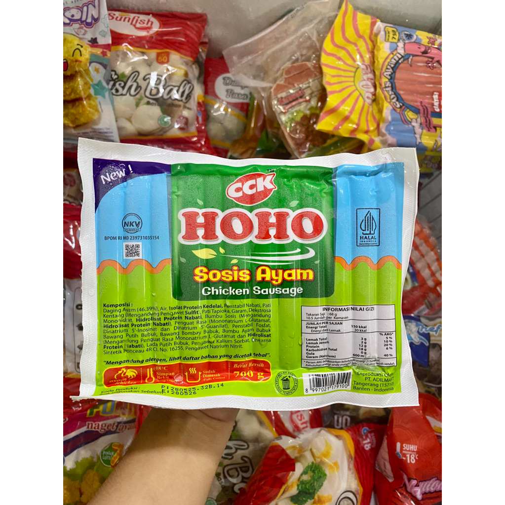 

HOHO Sosis Ayam 700gr / chicken sausage frozen
