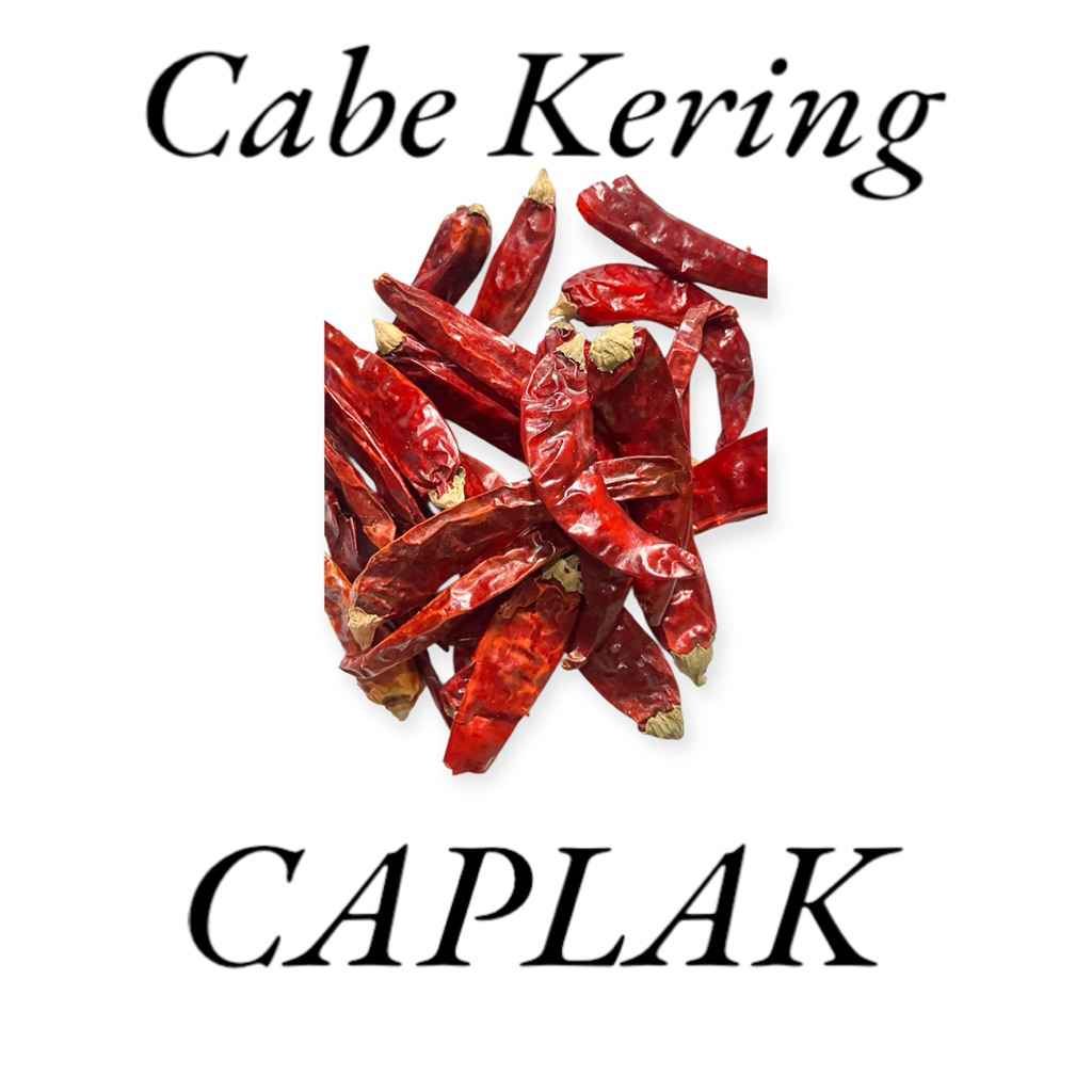 

cabe kering pedas merah kemasan 100 gram