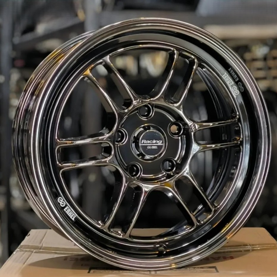 velg mobil ring 16 ENKEI RPF1 BLACK CROME R16 Innova Ertiga xl7 Terios Rush crv