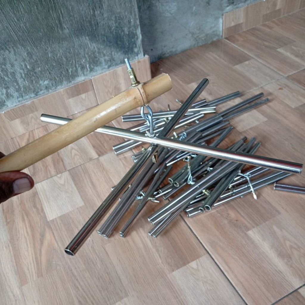 Kletek Anco, silangan anco, jaring anco,bahan pipa stenlis tebal 0,8mm