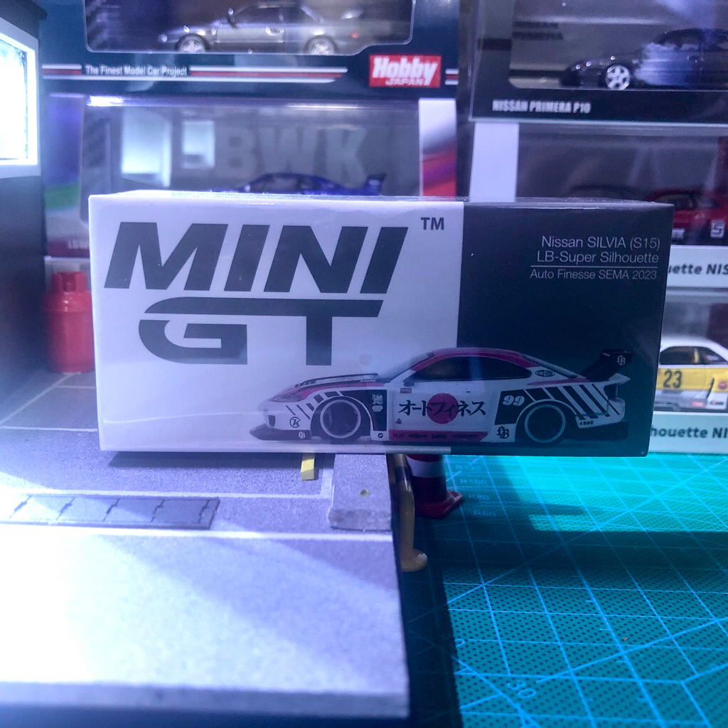 MiniGT Nissan Silvia S15 LB-Super Silhouette Auto Finesse SEMA 2023