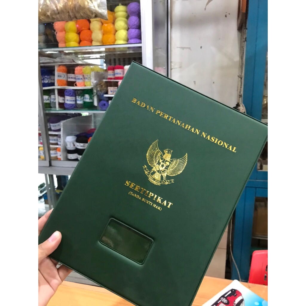 

Sampul Sertifikat / HardCover sertifikat Tanah, Dokumen Penting,dll