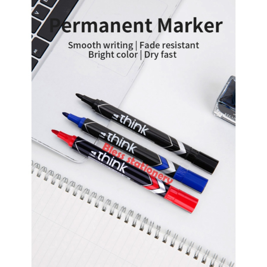 

Deli Spidol Permanen 1.5mm permanent marker spidol tidak bisa dihapus