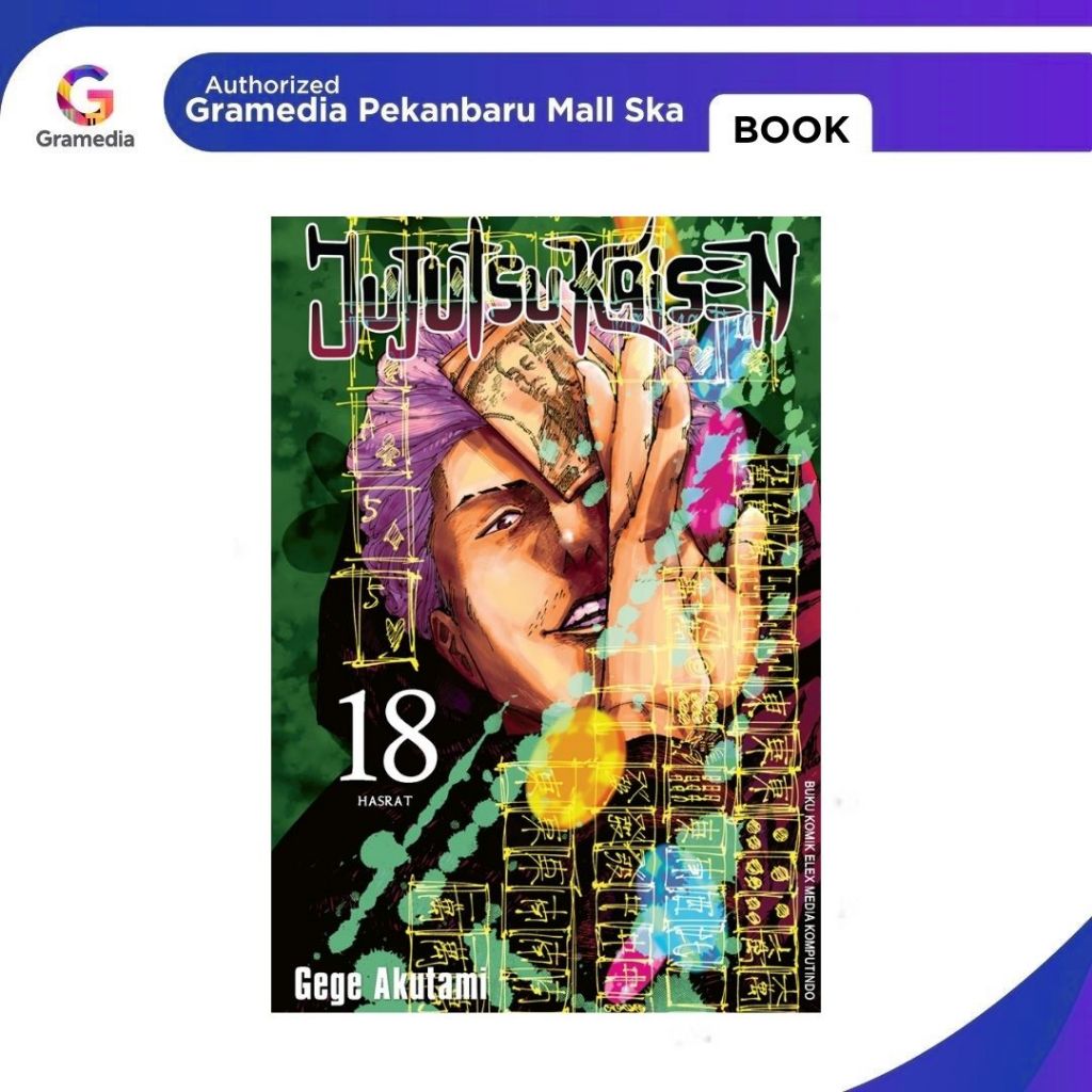 (Original) Gramedia Pekanbaru - Jujutsu Kaisen 18