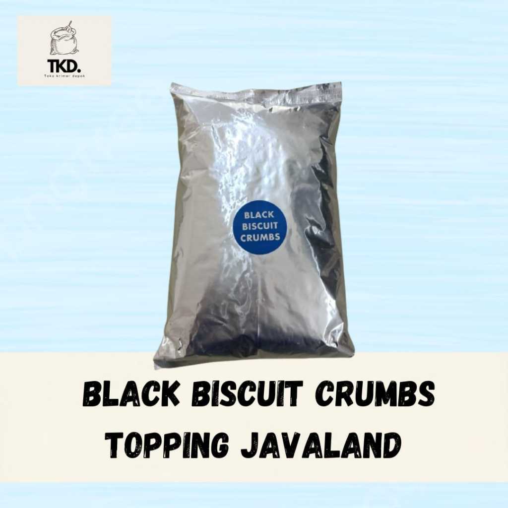 

Topping Black Biscuit Crumbs / Owreo Crumbs Original Javaland 1kg