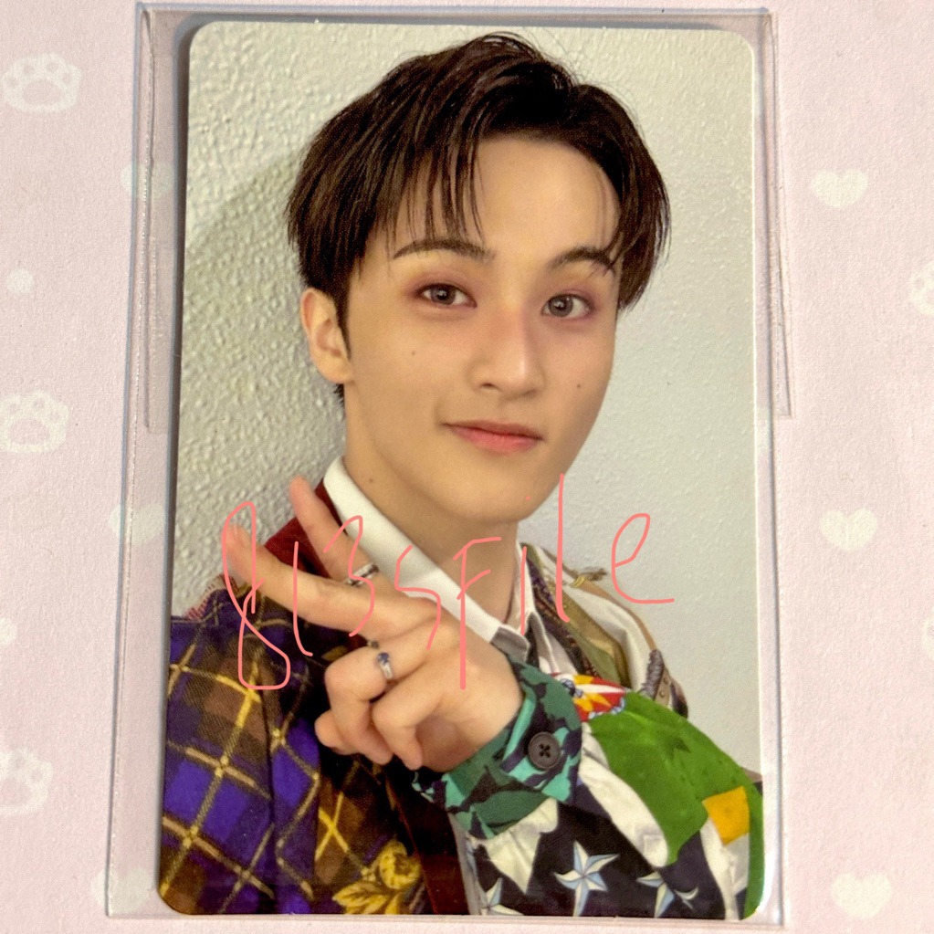 ready stock photocard pc nct mark lee the firstfruit pob benefit events smtown store showcase