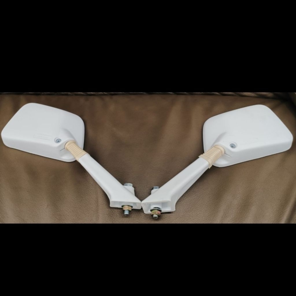 Spion Vespa Px Ps Super Sprint Warna Putih Spion Emgi Vespa