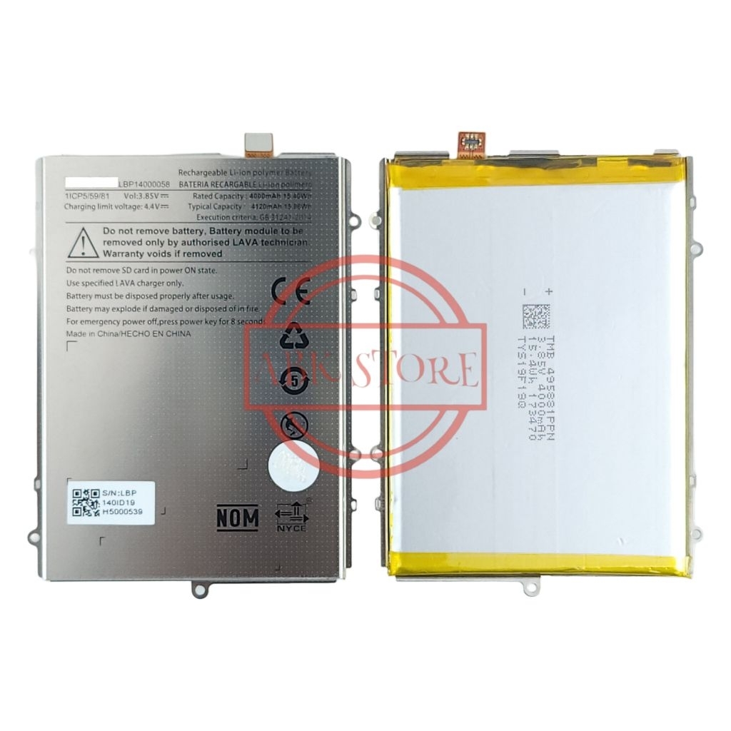 BATERAI LBP14000058 FOR LAVA V+ 6 PRIME / V PLUS 6 PRIME BATTERY