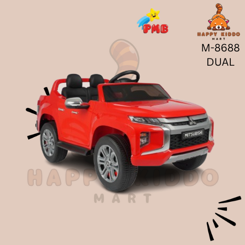 MOBIL MAINAN AKI ANAK MITSUBISHI TRITON REMOTE DAN MANUAL // PMB M-8688 DUAL