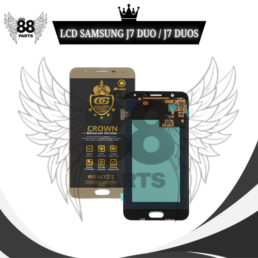 LCD TOUCHSCREEN SAMSUNG J7 DUO 2018 / J720 FULLSET COMPLETE ORIGINAL