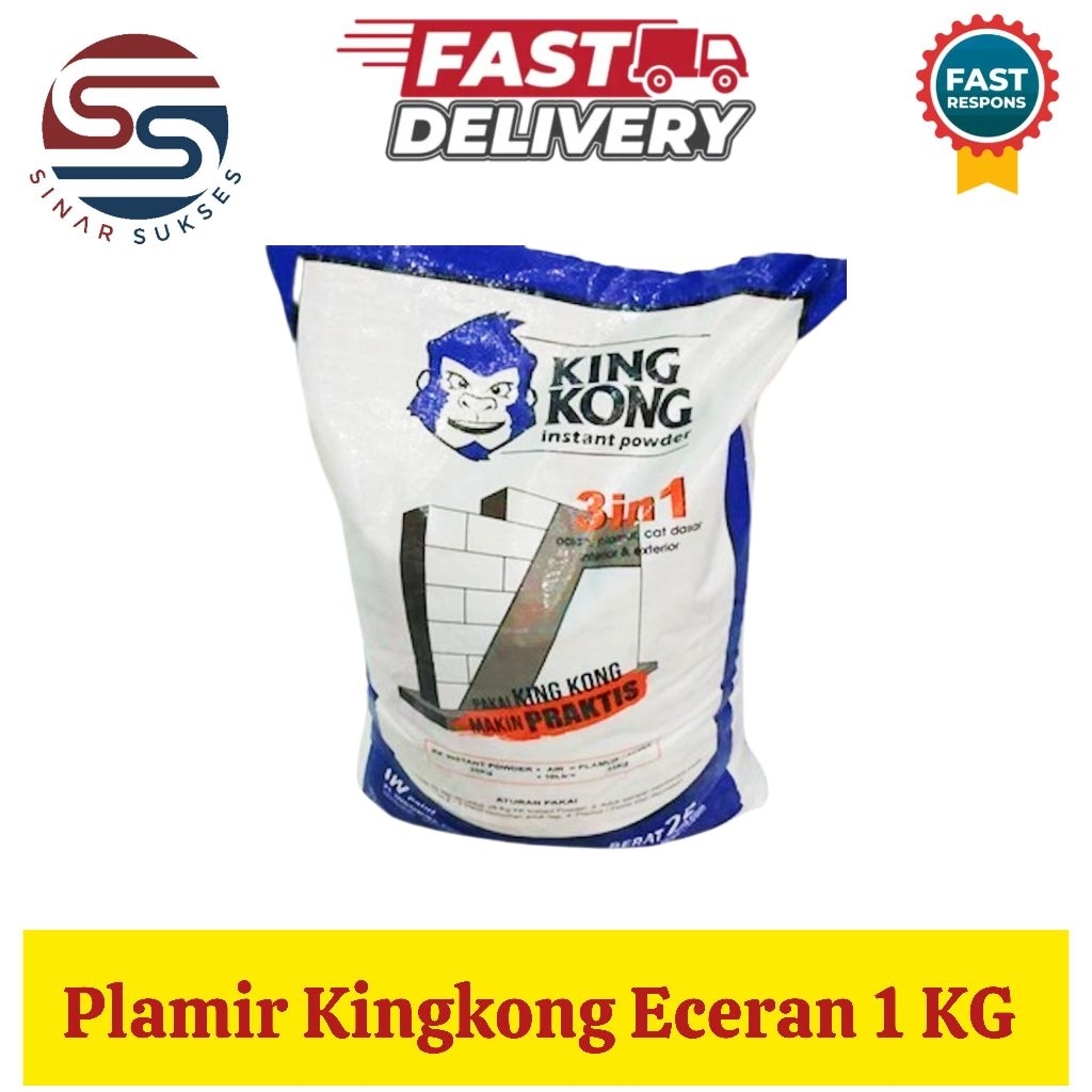 Plamir Kingkong Eceran 1 kg/ Plamir Eceran/ Plamir 1 kg/ 1 kg Plamir/ Plamir Kingkong