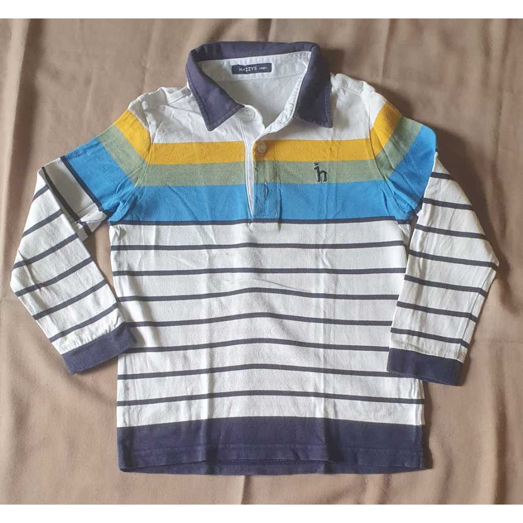 Kaos berkerah anak cowo brand Hazzys
