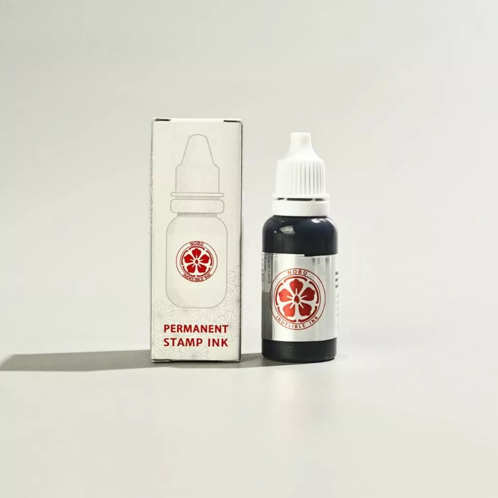 

Nobu Ink Tinta Stempel Permanen Plastik Kemasan 10ml