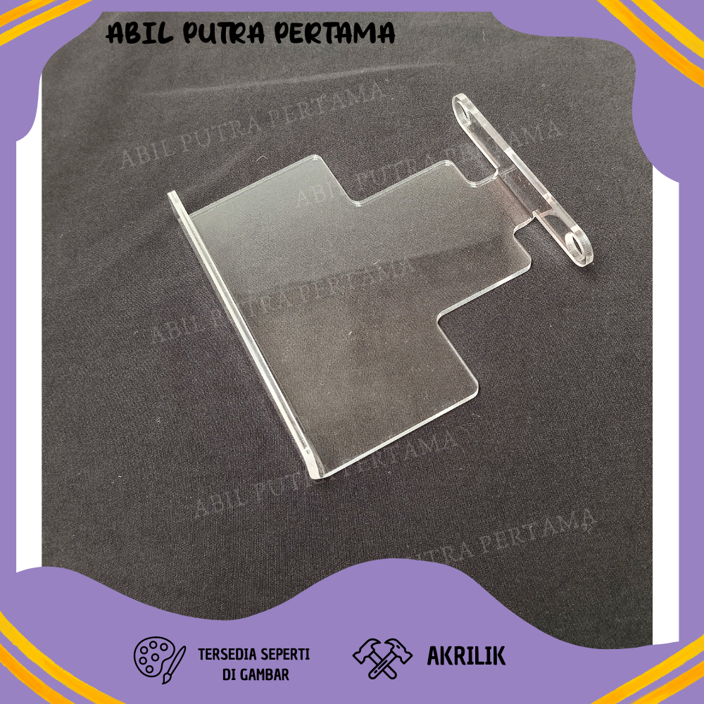 COVER PELINDUNG ACCU AKI MIO SPORTY 2003 - 2011 TUTUP AKI MIKA AKRILIK TRANSPARAN MOTOR MIO SPORTY P