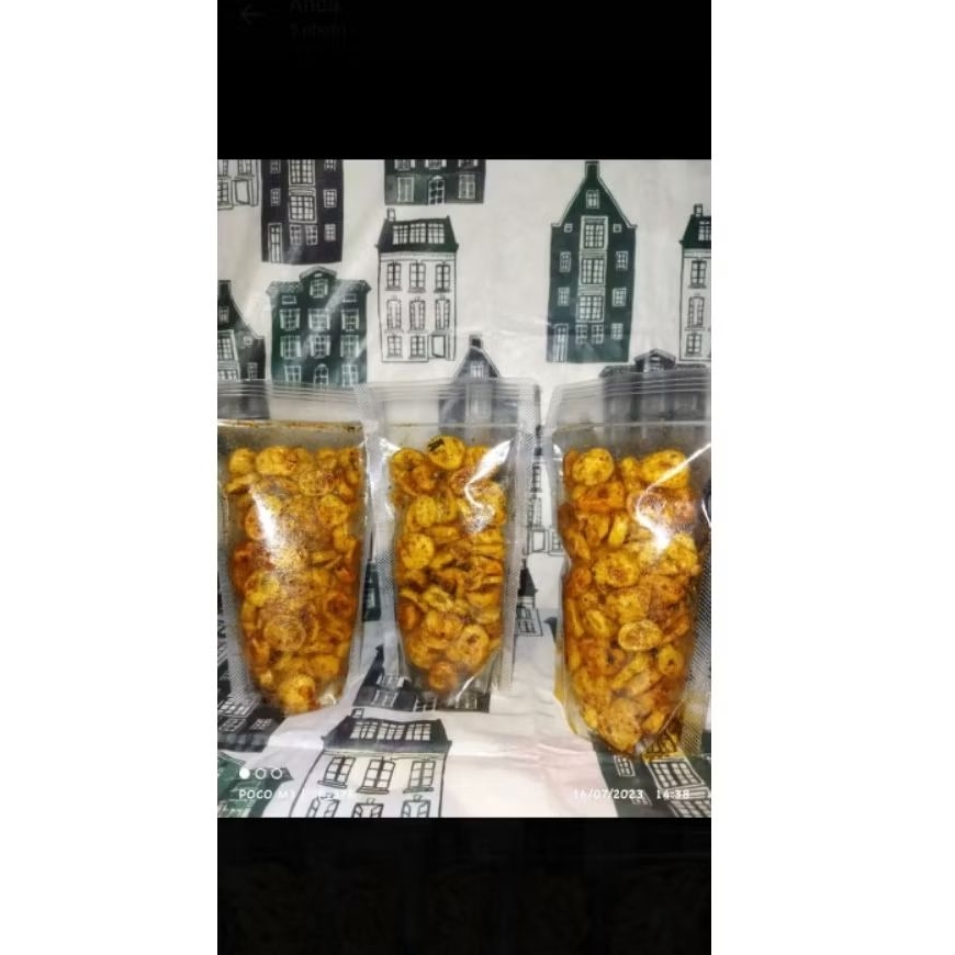 

(paket tester) otak otak crispy original dan pedas daun jeruk