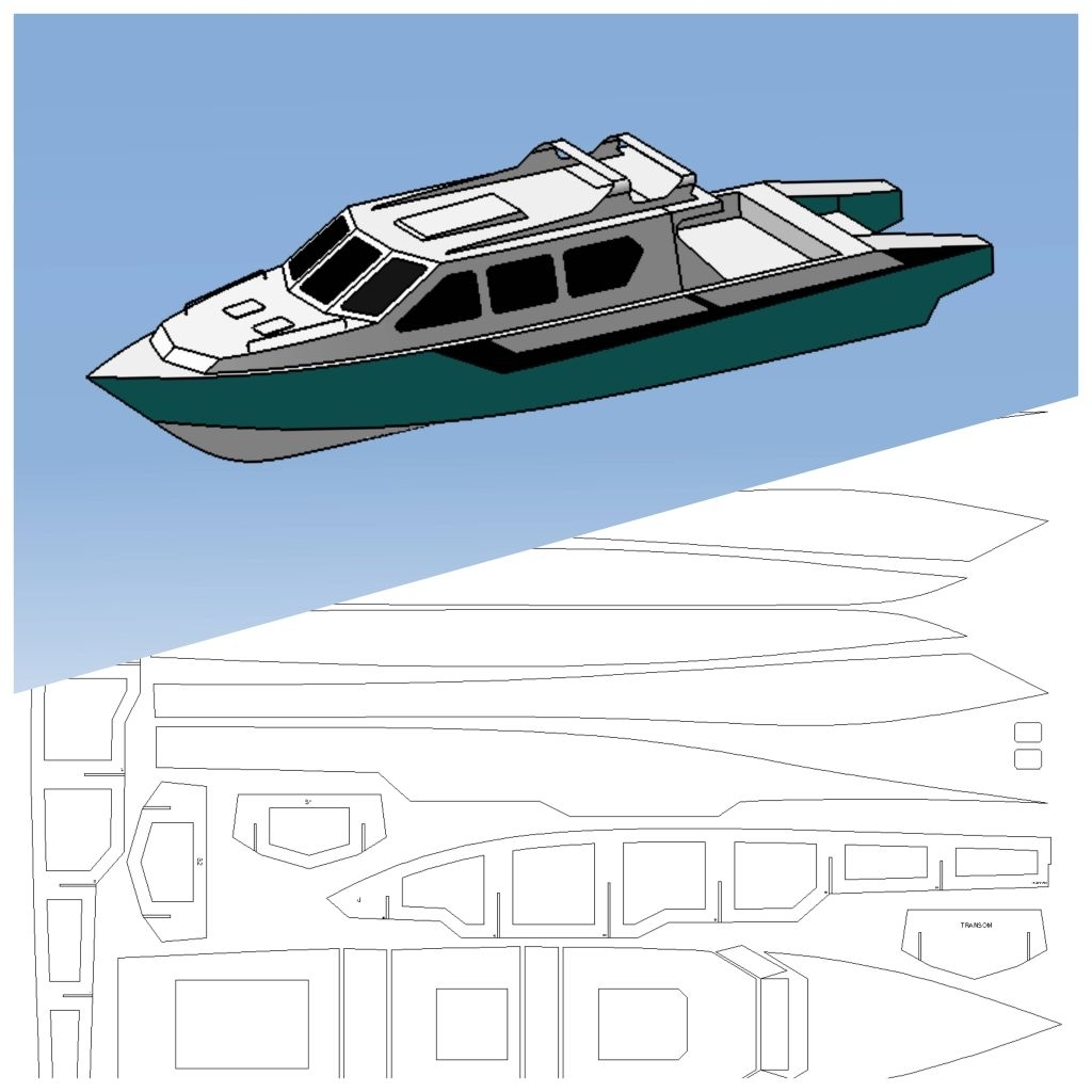 RC Boat Plan Kapal Penumpang 1