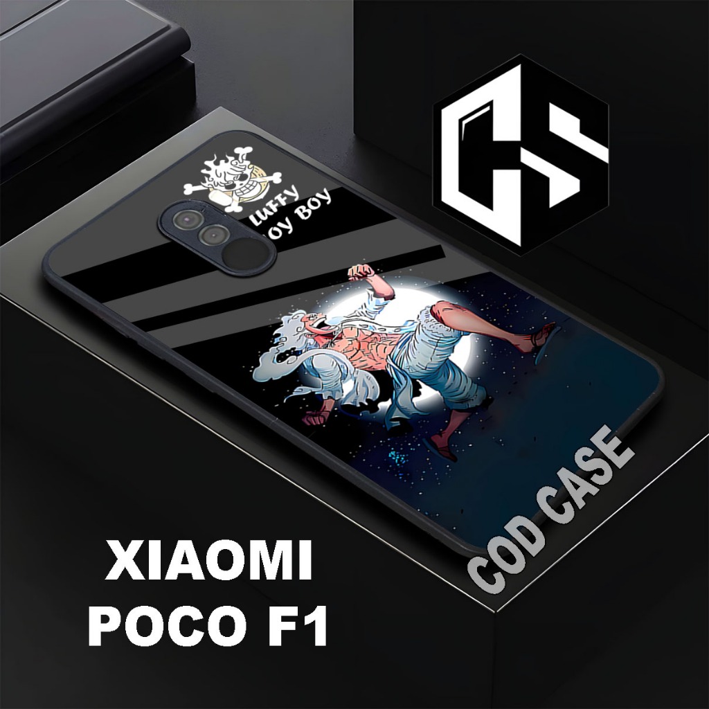 (COD 86)Softcase Glossy POCO F1/case poco f1 glitter/casing poco f1 glitter/case poco f1