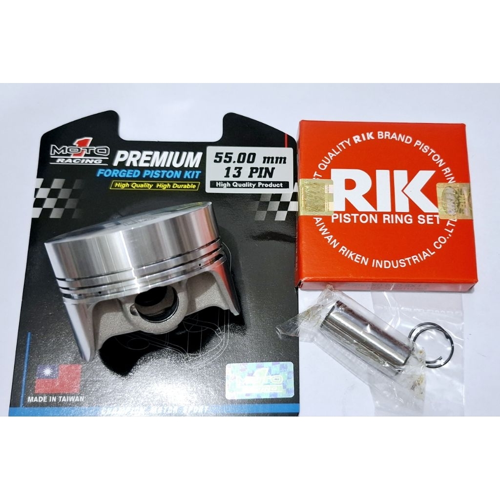 Piston kit / Seher Moto1 ukuran 55 pen 13