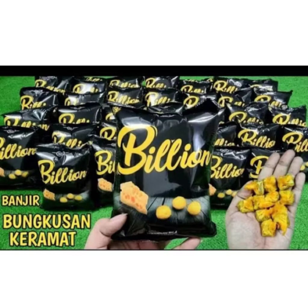 

CIKI BILLION BERHADIAH UANG 1RENCENG ISI 10PCS