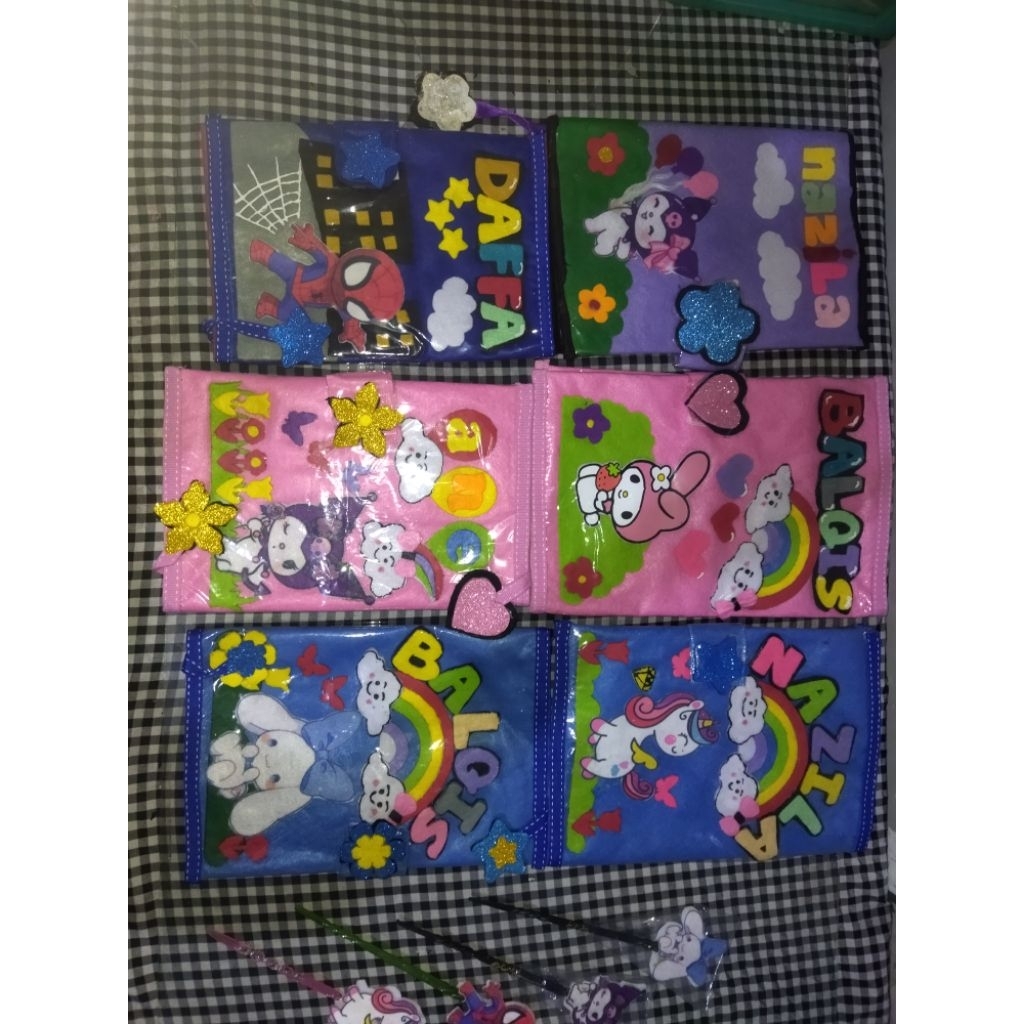 

TERMURAH Sampul iqo kain flanen Iqro kecil, Qiroati, Prestasi, Umm.