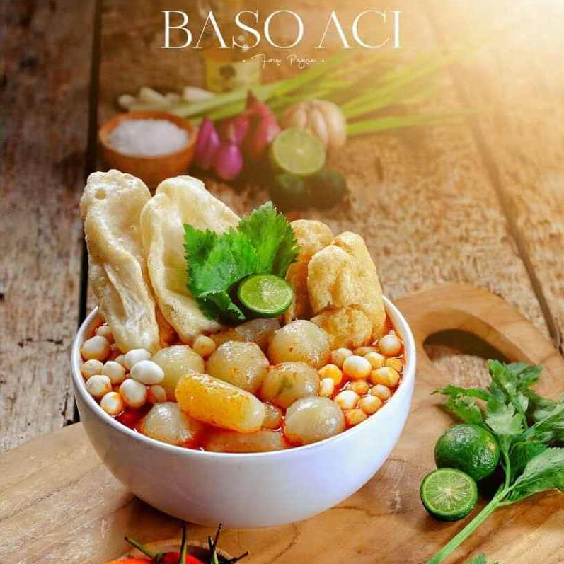 

Bakso aci Aci Iinstan isi 12 biji Komplit Baso Aci Lada Haseum Murah Meriah