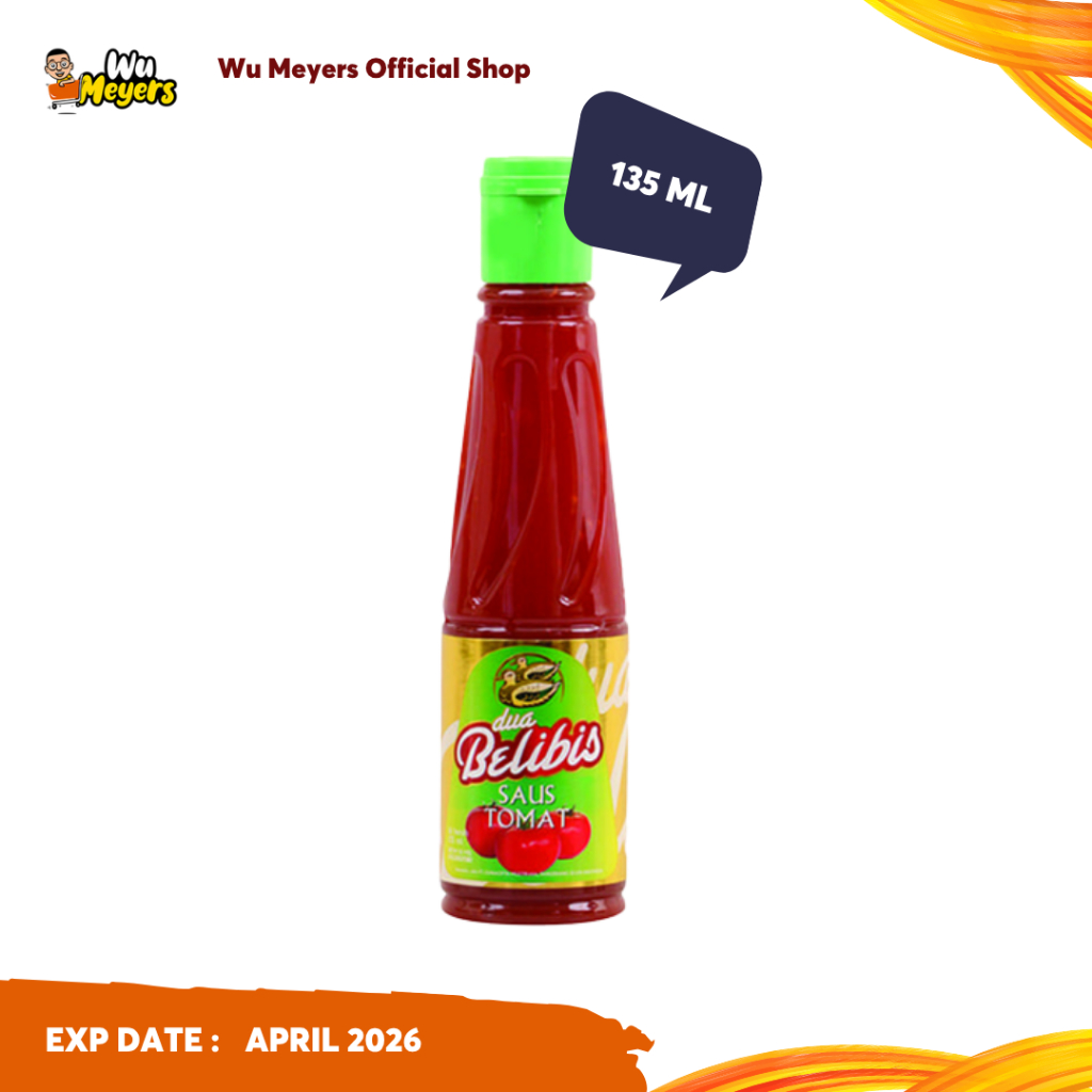 

Saus tomat Cap Dua Belibis 135 ml / Saos Tomat Dua Belibis