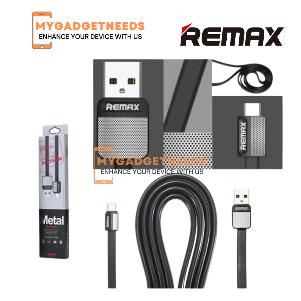 Kabel Data USB To Type C RC-044a Metal  Fast Charging Remax