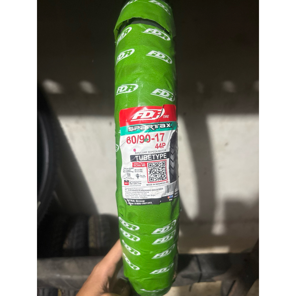 FDR SPARTAX 80/90 RING 17 TUBETYPE