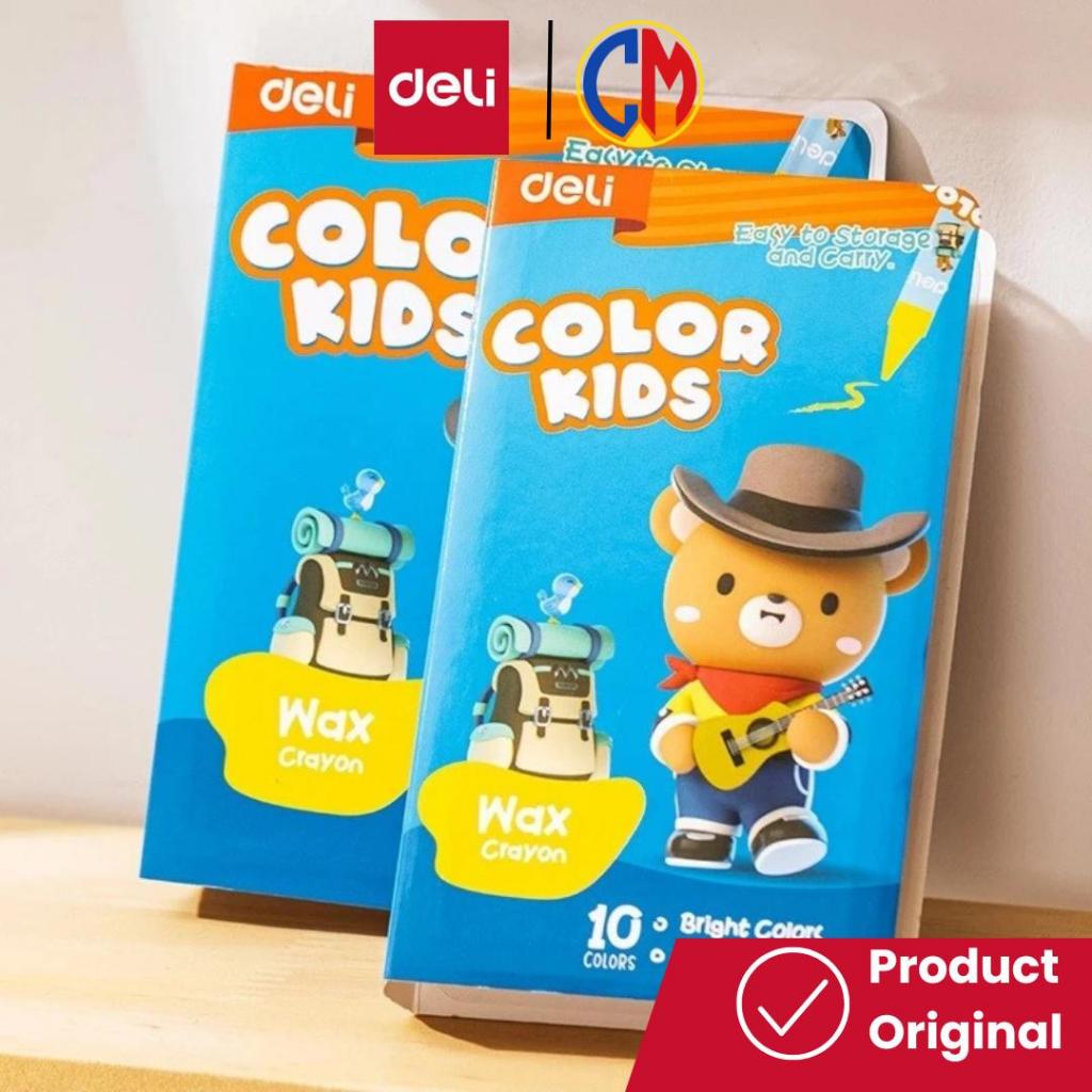 

DELI Wax Crayon Color Kids isi 10/16 warna - C225