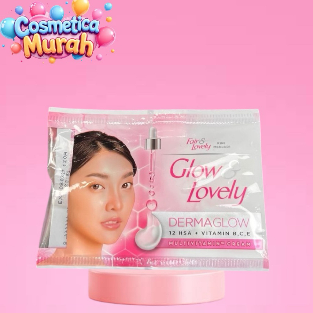 p,px] FAIR AND LOVELY CREAM SACHET 9 GR - GLOW AND LOVELY PELEMBAB WAJAH