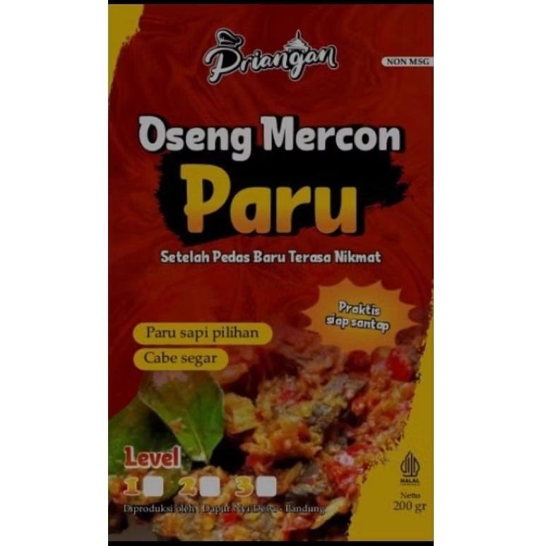 

Oseng Mercon Paru