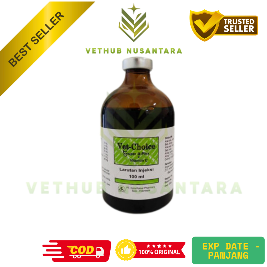 VET CHOICE 100 ML - VITAMIN DENGAN KANDUNGAN VITAMIN B COMPLEX DAN VITAMIN C