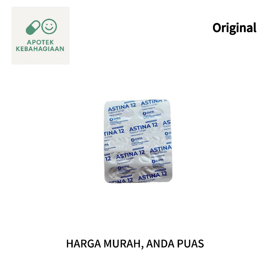 Astina 12Mg Strip Isi 10 Tablet Kaplet