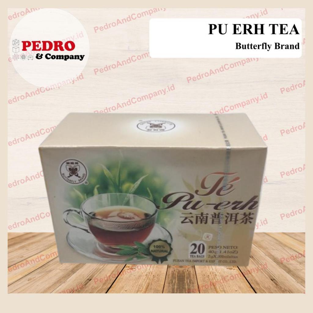 

[oddsolshop] pekanbaru/Butterfly Brand Ti Pu Erh Tea 40GR Teh Puer