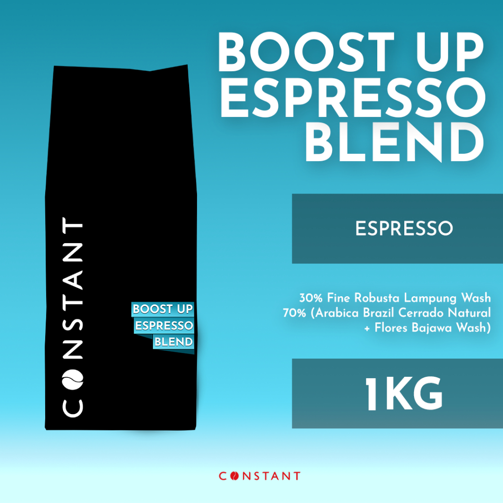 

Espresso 3070 Arabica Robusta Blend - BOOST UP Espresso Blend 1 kilogram