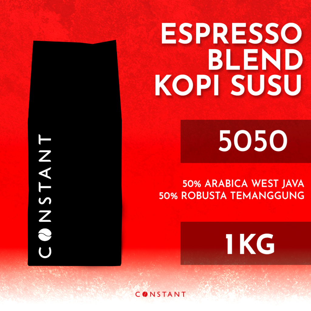 

Espresso Kopi Susu Blend 50% Arabika 50% Robusta 1 kilogram