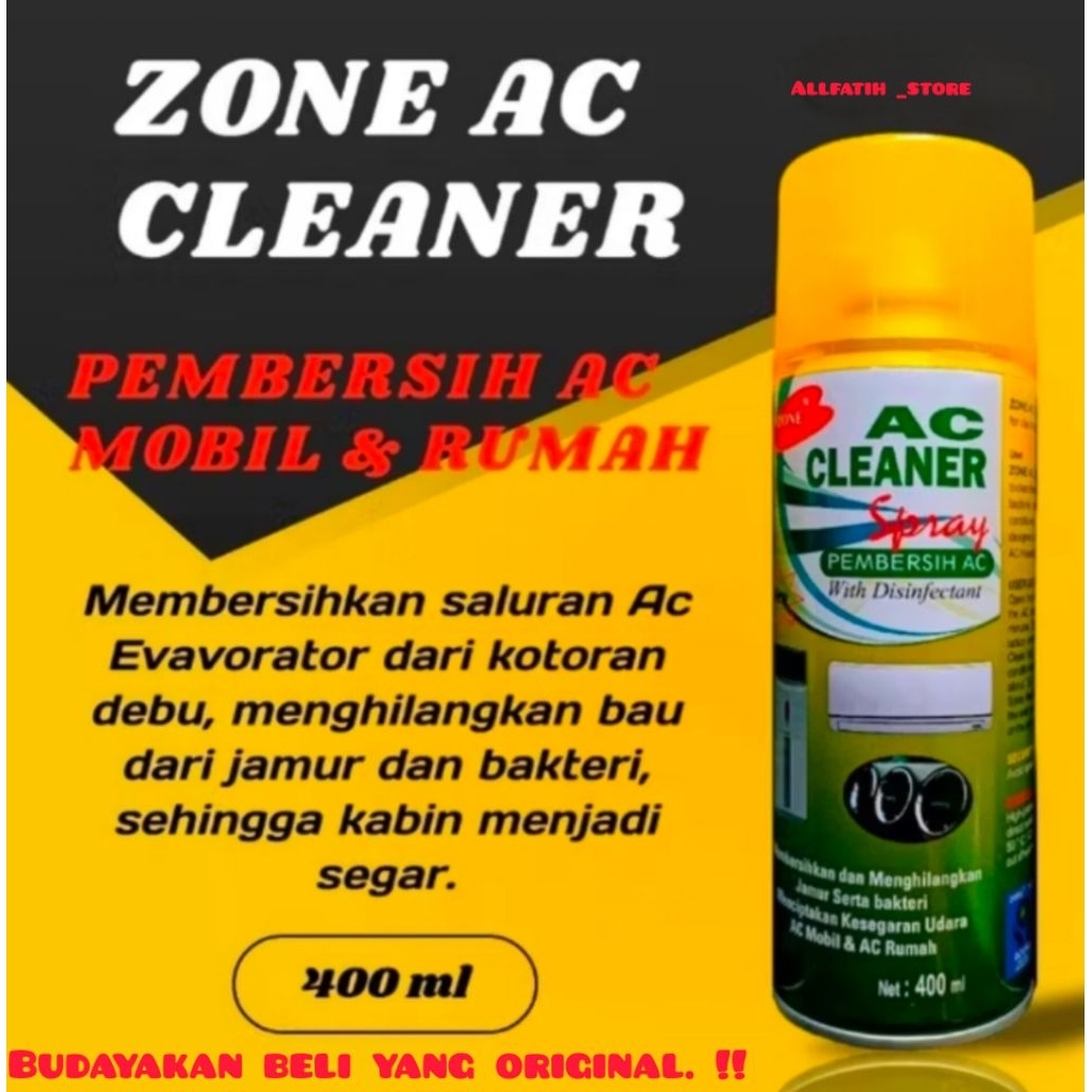 AC Cleaner / Pembersih AC Mobil / Pengharum AC / Penyejuk AC / Cairan Pembersih AC Rumah / Spray Pem
