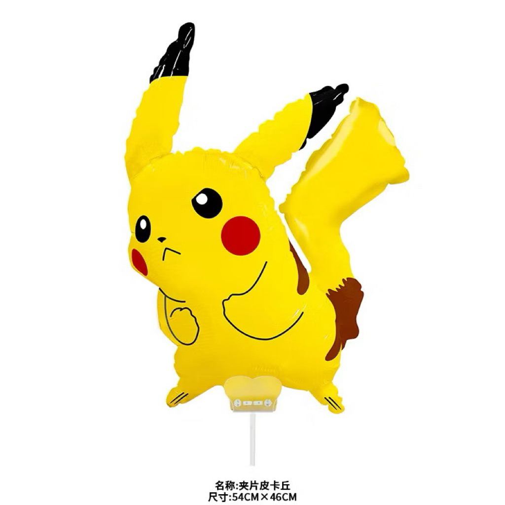 BALON PLASTIK STIK PIKACHU POKEMON