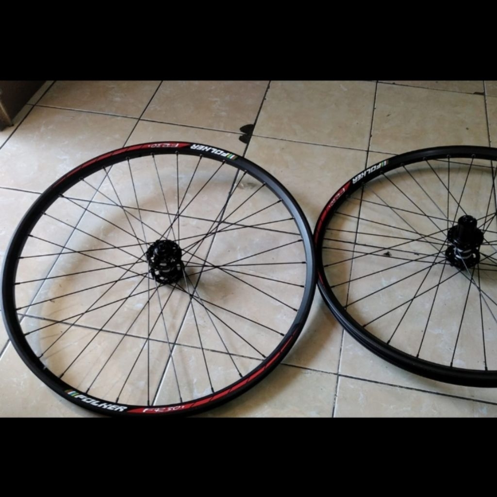 Wheelset Strummer 27,5 650b 32 hole disc brake rims Folker Tawon Keras Sepeda MTB Gravel