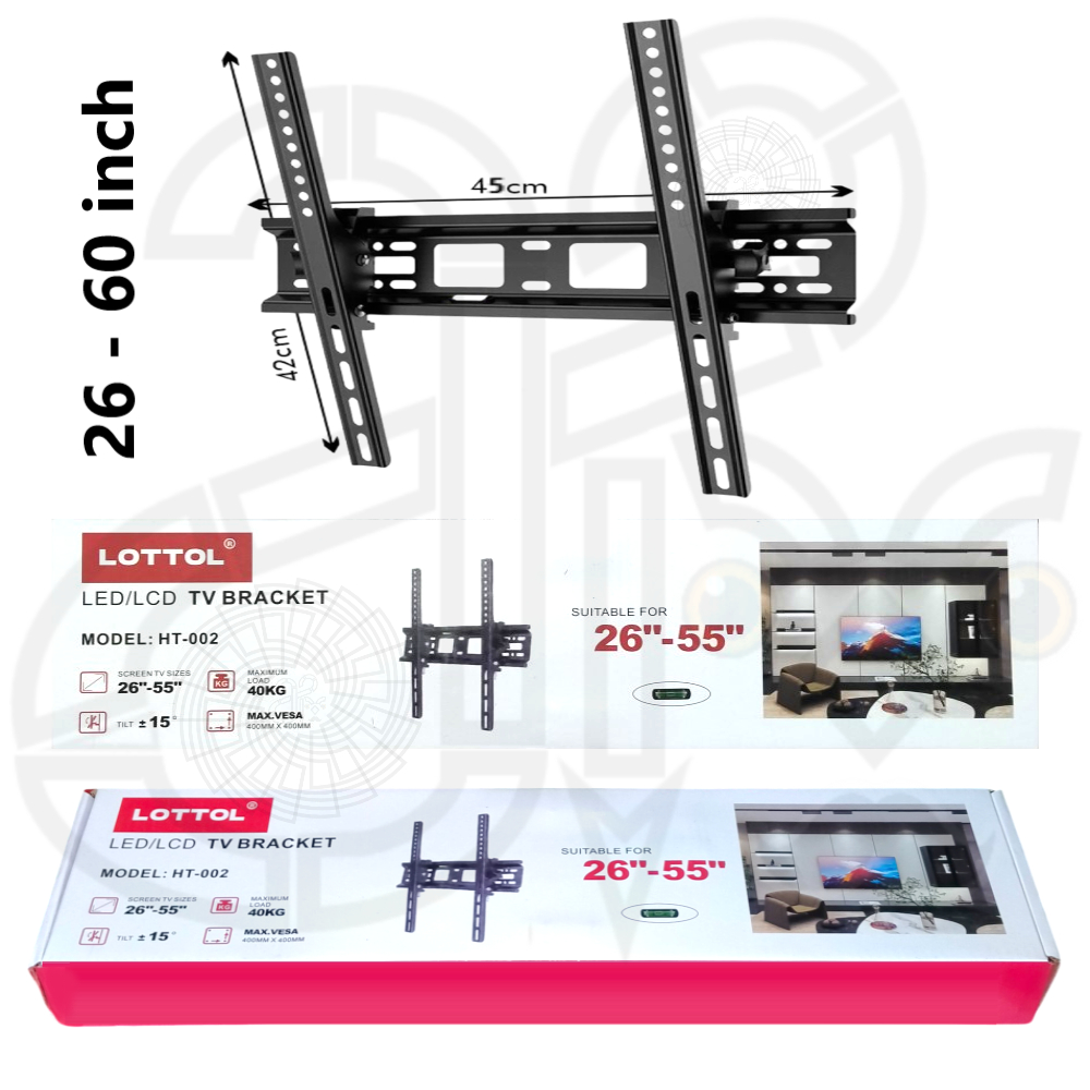 Bracket TV LED LCD 26-60 inch / 43 inch / 55 inch / 60 inch