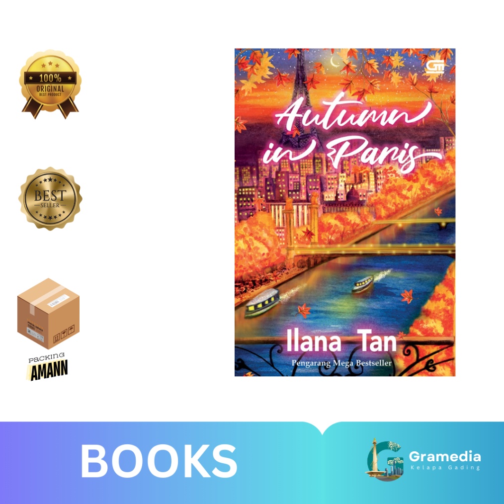KODE A63A Gramedia MKG  Novel Autumn In Paris Autumn In Paris