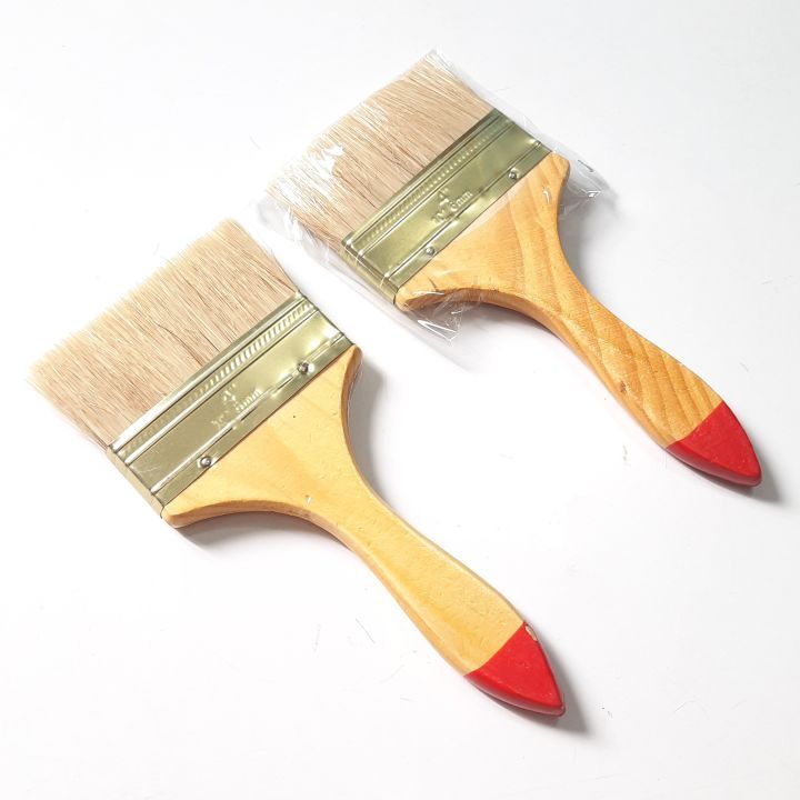

Kuas Cat Tembok Gagang Kayu/Fiber/Plastik Inchi Wall Brush