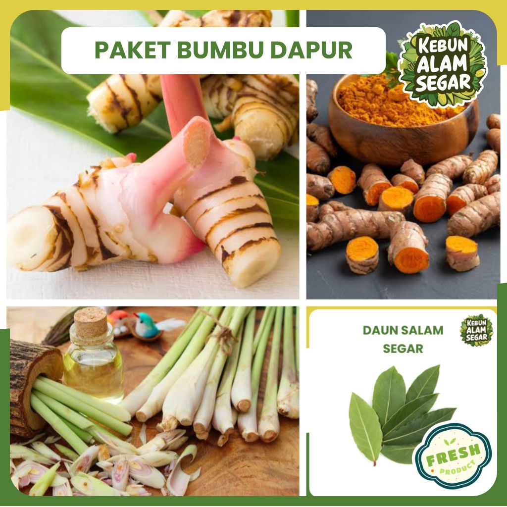 

PAKET BUMBU DAPUR HEMAT MURAH - REMPAH SEGAR